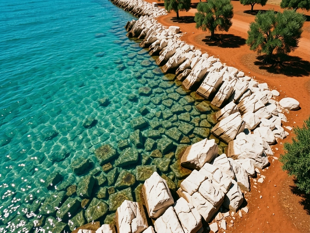 Aegean water clarity