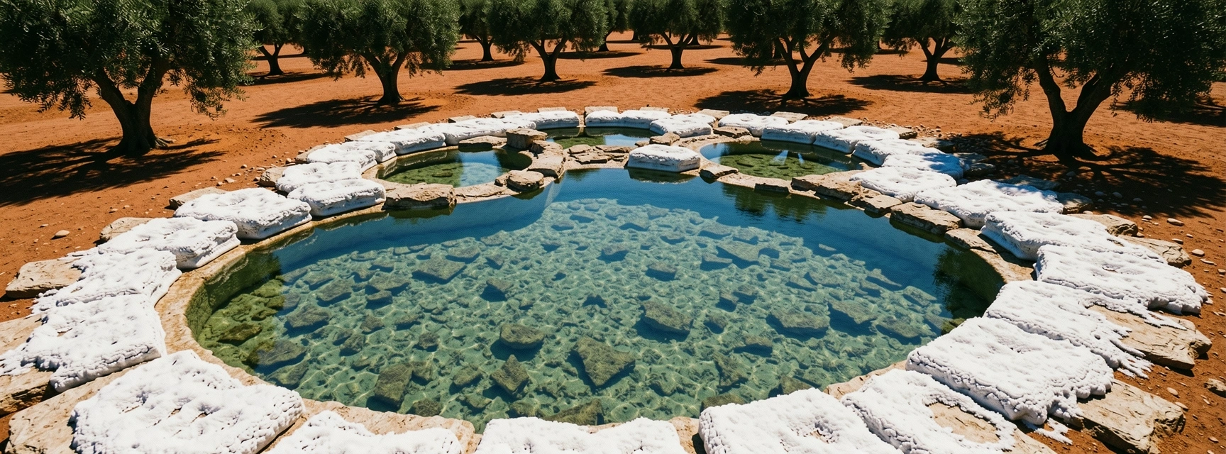 Aegean water and rocks